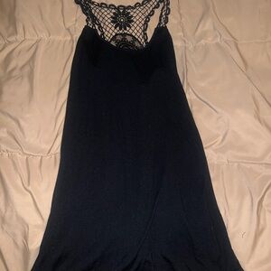 Elegant Black Swim Coverup